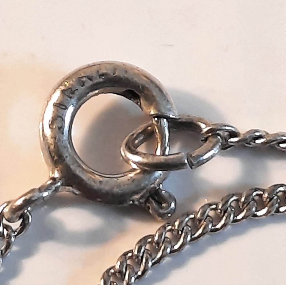 Sterling Silver Coin And Chain - Picture 9 of 15